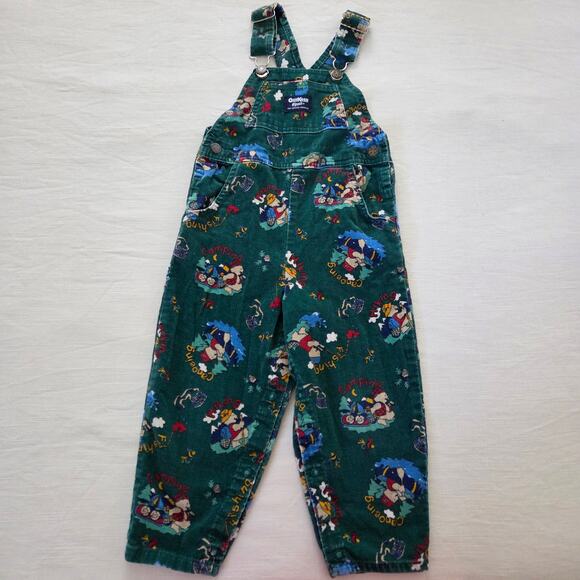 OshKosh B'gosh Other - Vintage Oshkosh Camping Bears Overalls 4t